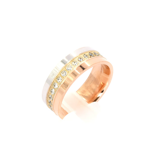 Eternity gold ring