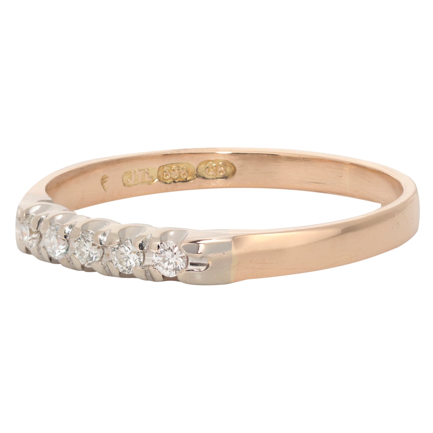 Five Diamond Gold ring