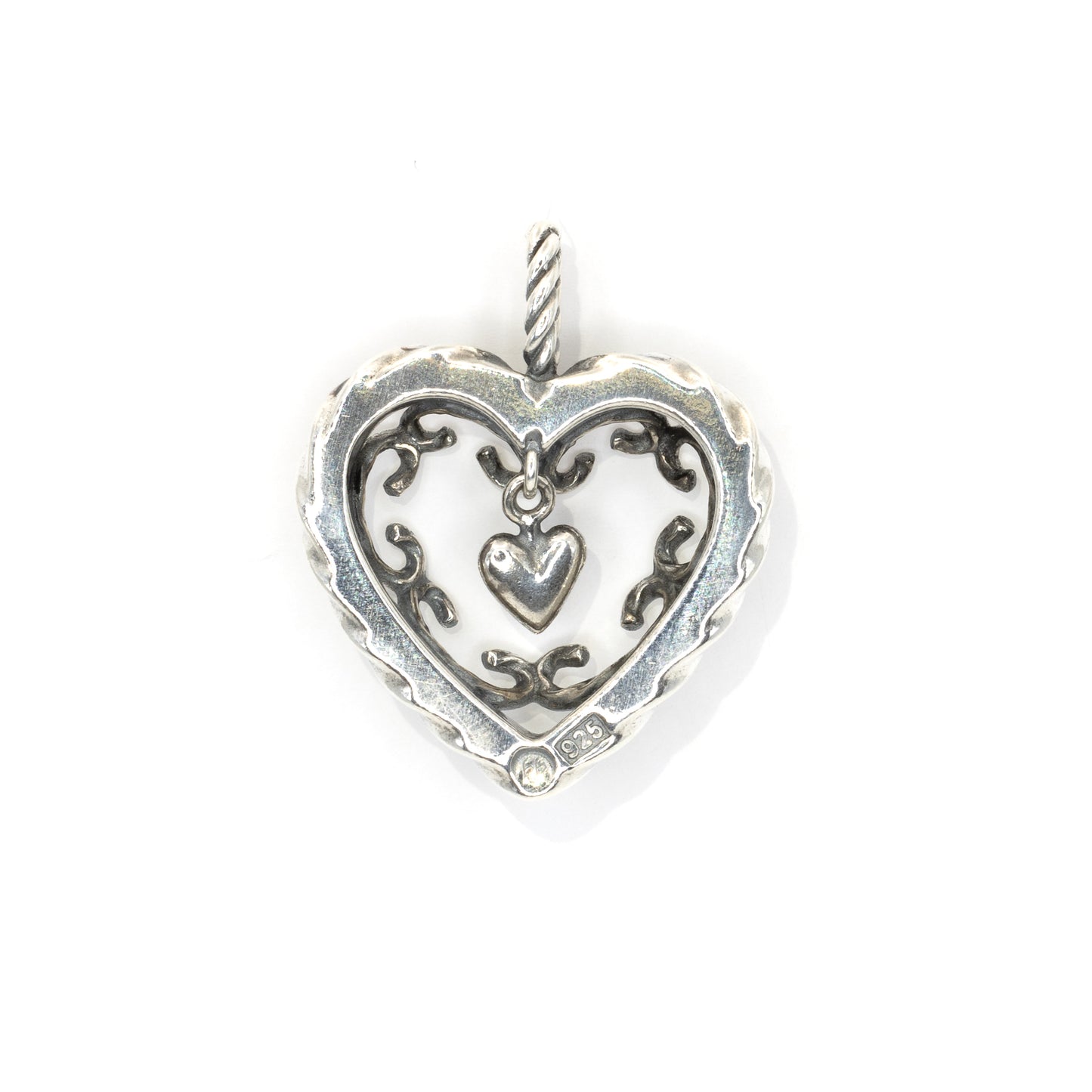 Kalevala "talon-sydän" Heart Pendant Silver