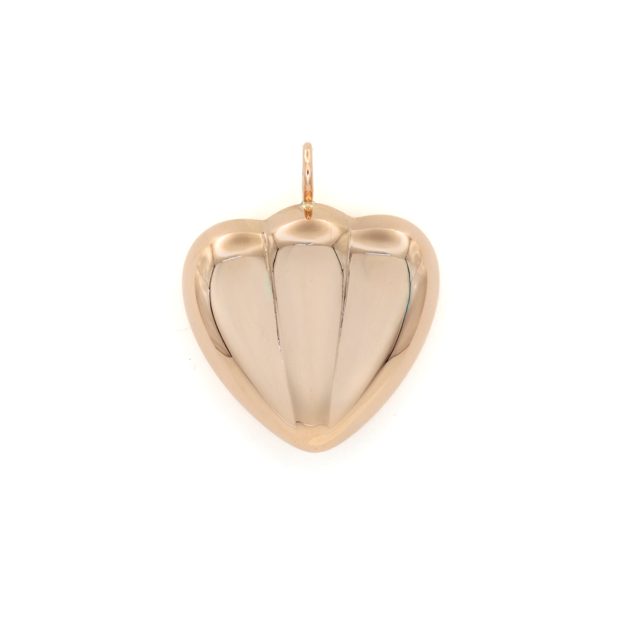 Yellow Gold Seashell Pendant