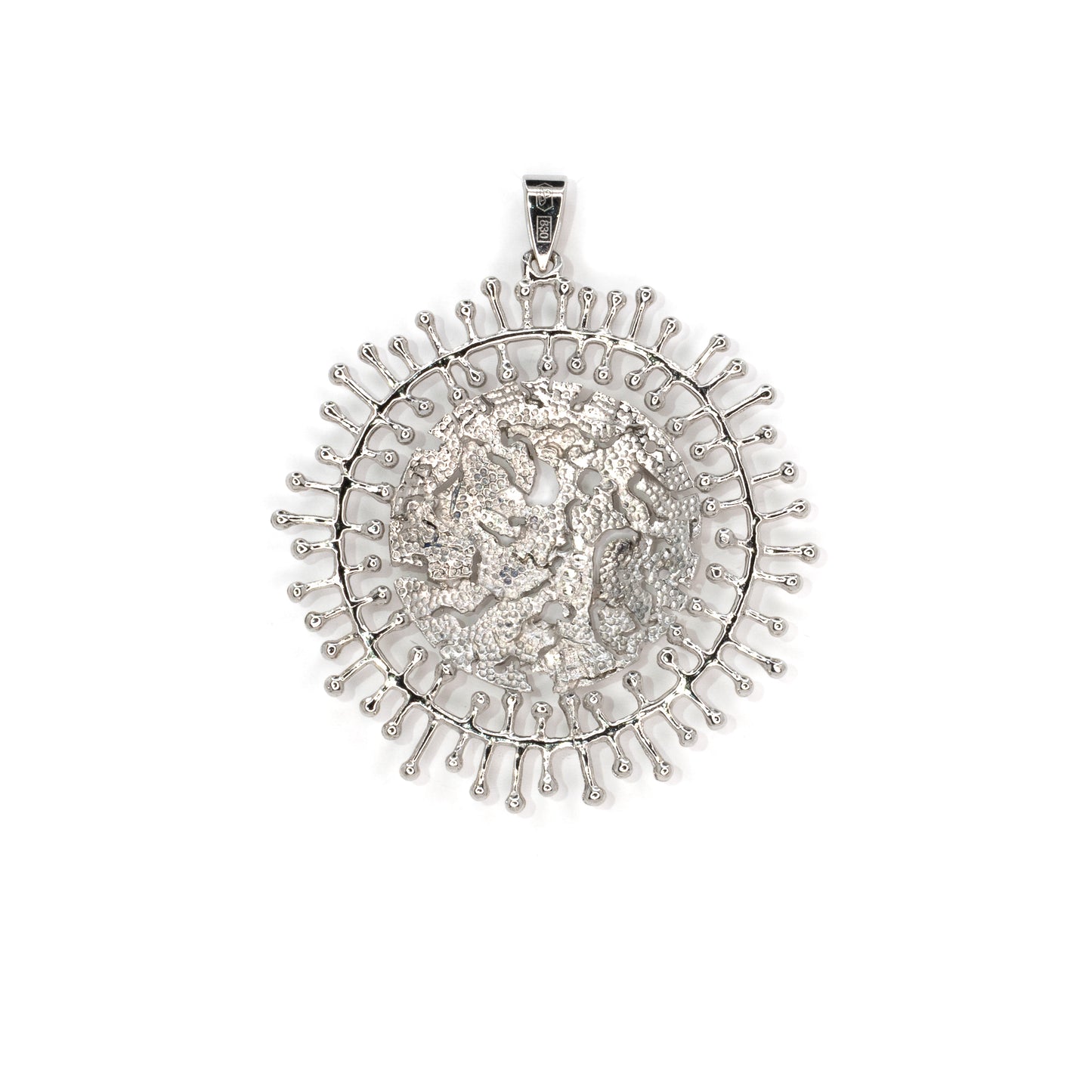Full Moon by Tapio Wirkala Silver Pendant