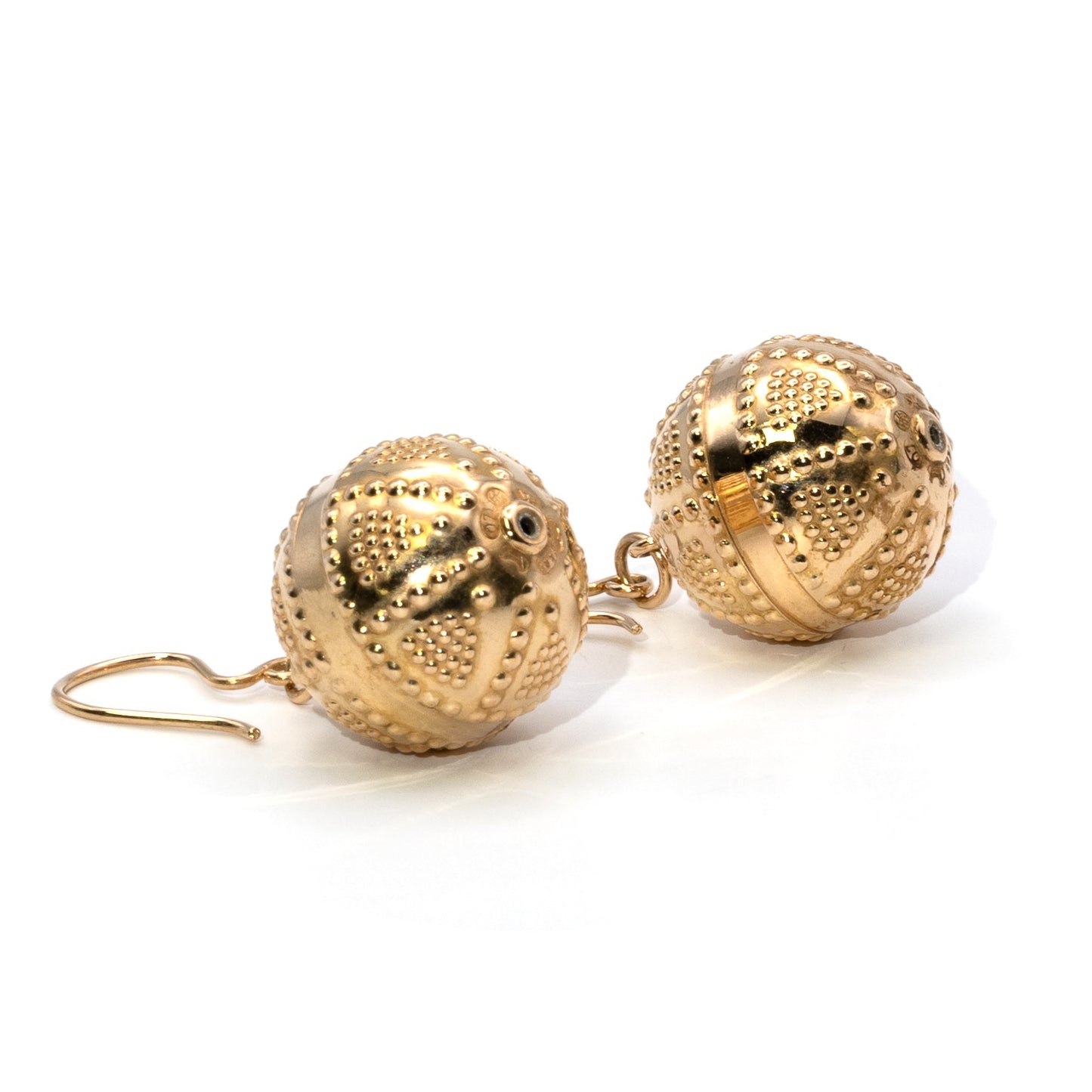 Kalevala "Halikon Kääty" Gold Earrings