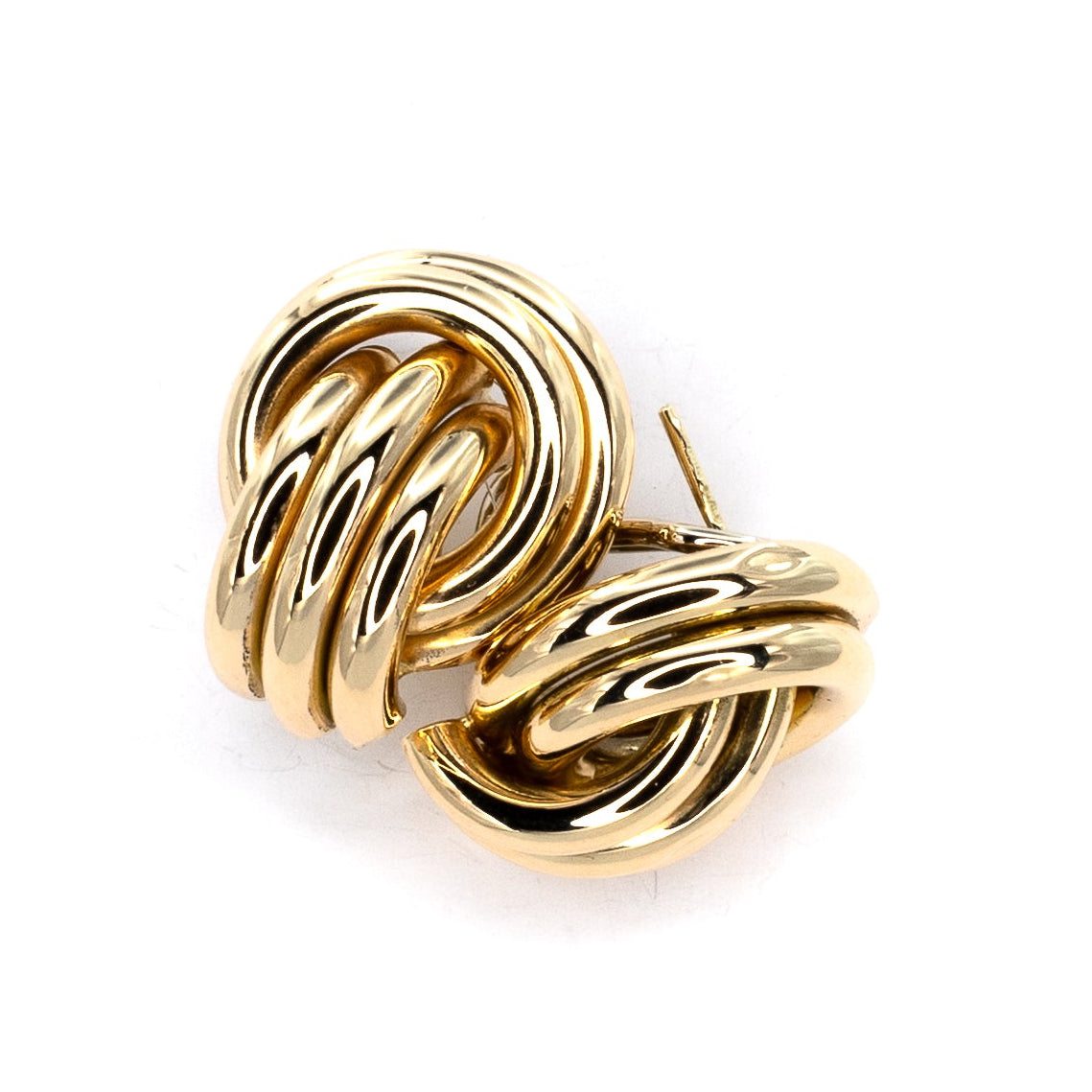 Gold Knot Earrings