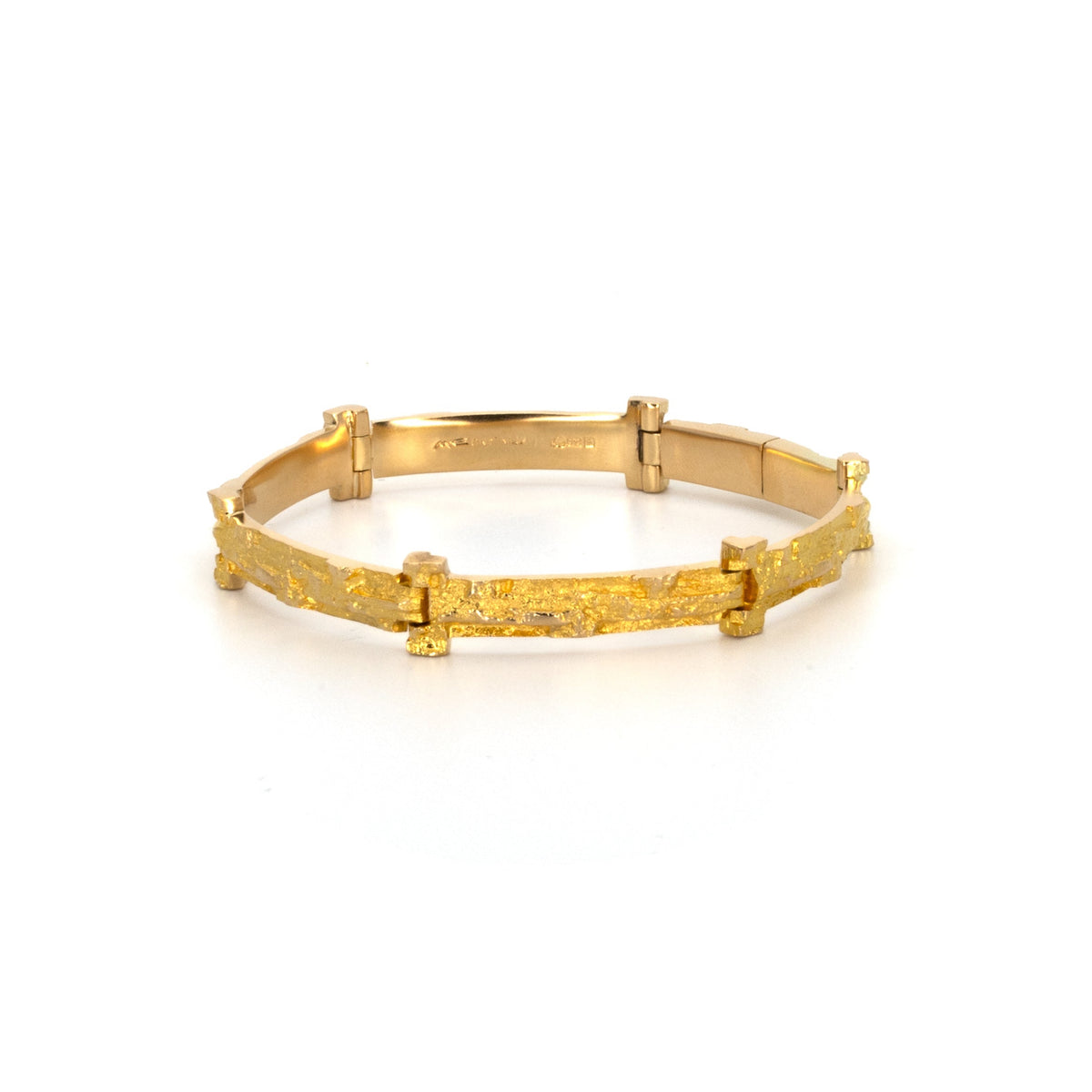 Lapponia "Tunturi" Björn Weckström Gold Bracelet