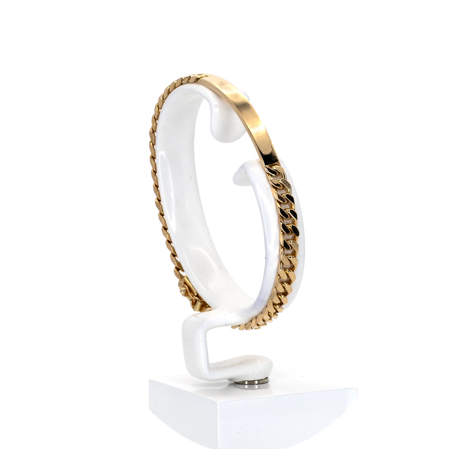 ID Solid Gold Bracelet