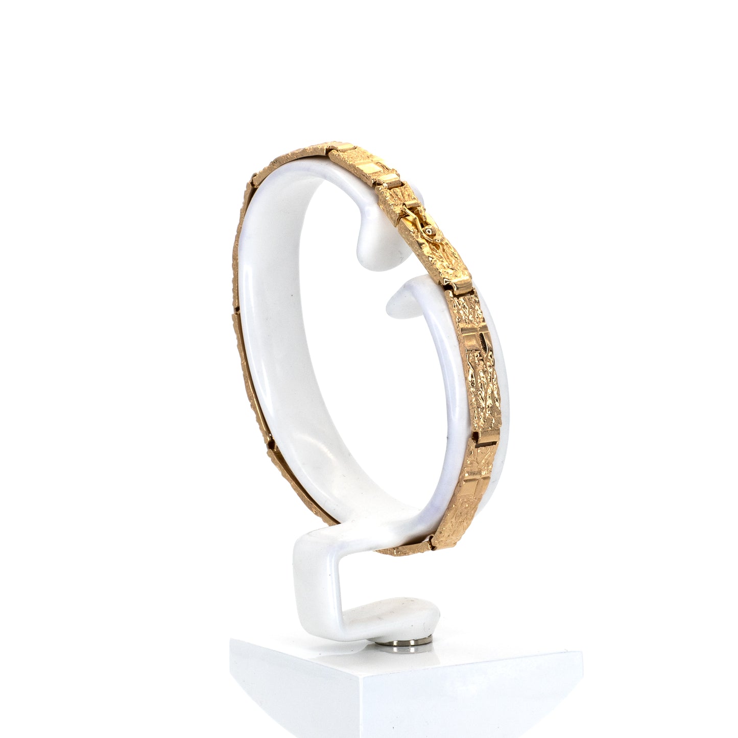 Solid Gold Link Bracelet