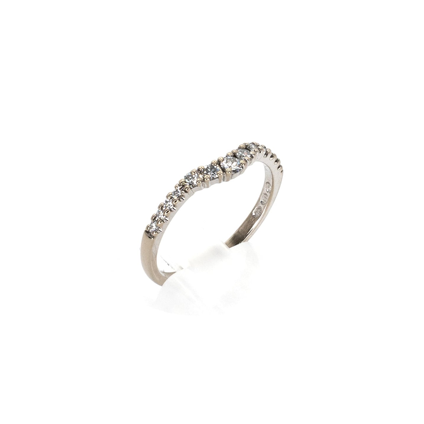 White gold & Diamond Tiara Ring