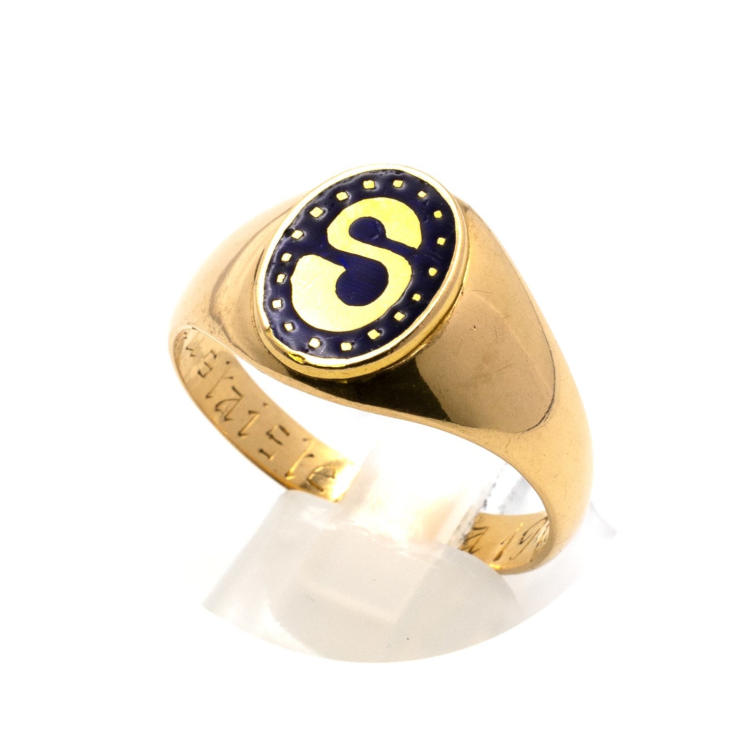 "Vapaustaistelusta 1918 H. Tottenberg" -kultasormus