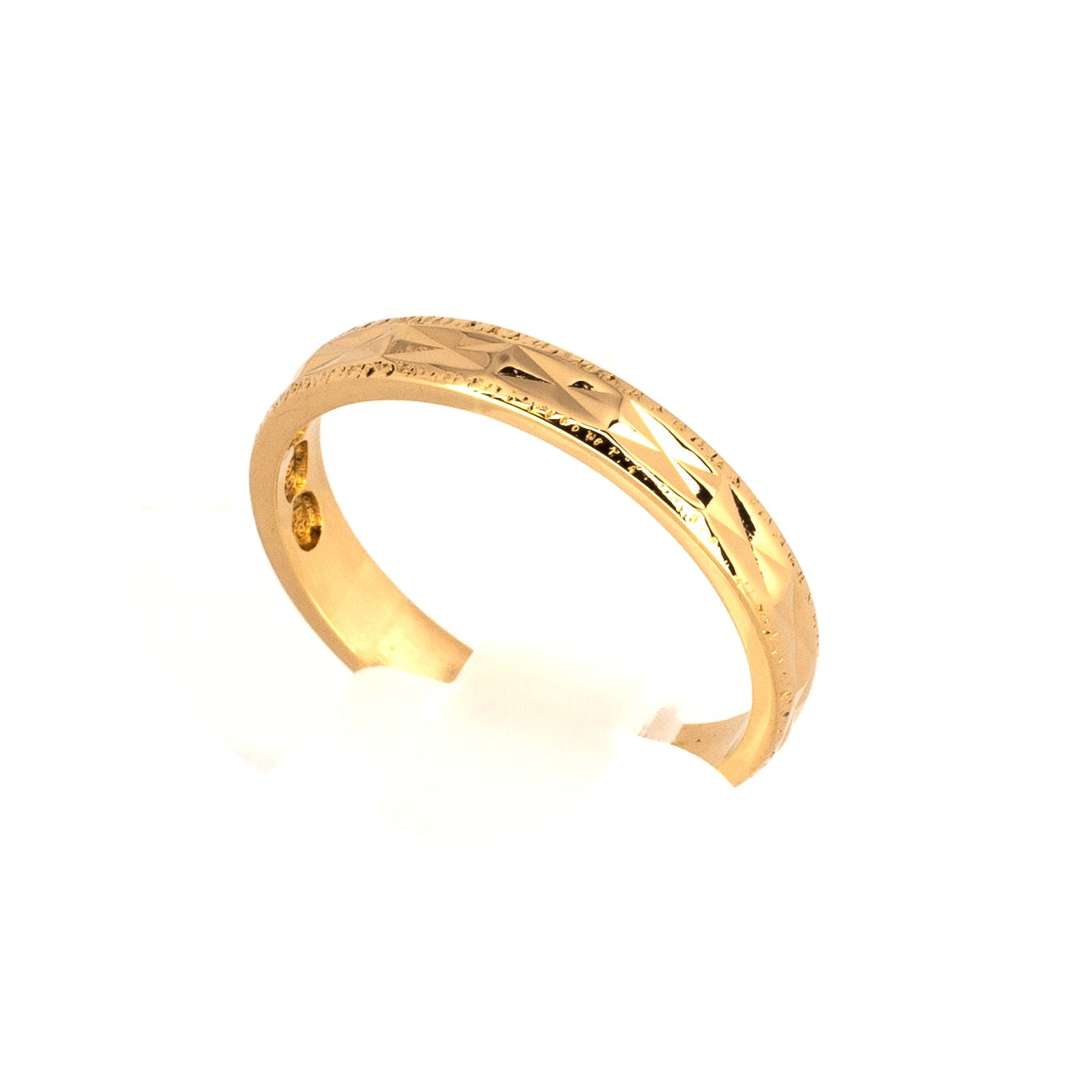 Detailed Gold Ring
