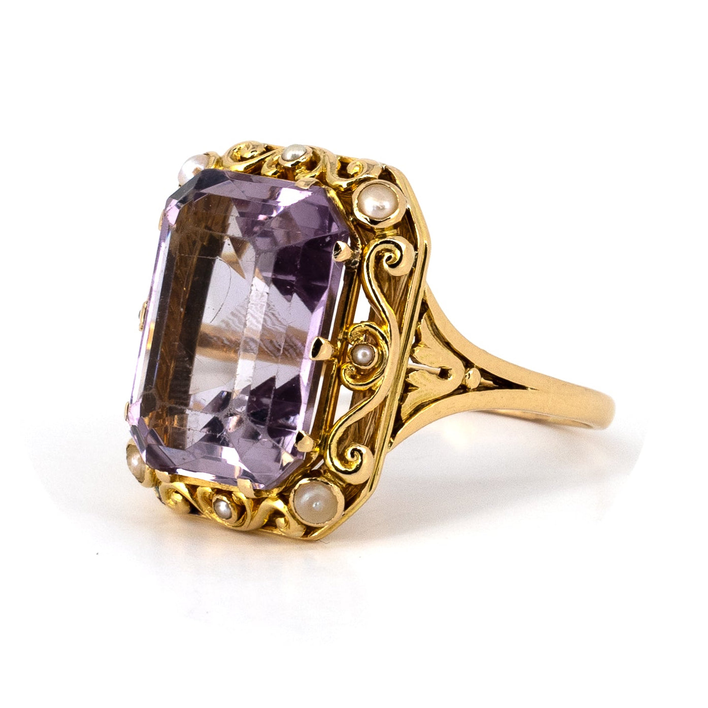 A.Tillander Pink Amethyst Ring