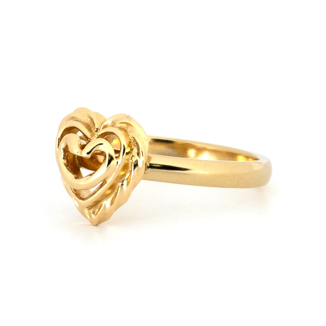 Kalevala "Talon sydän" Gold Ring