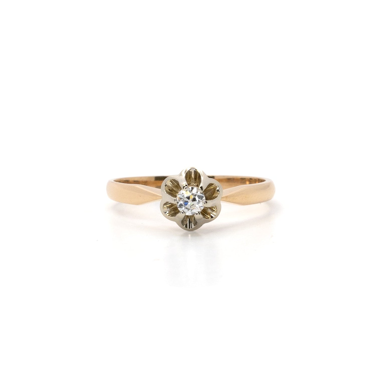 Yellow Gold Diamond Ring