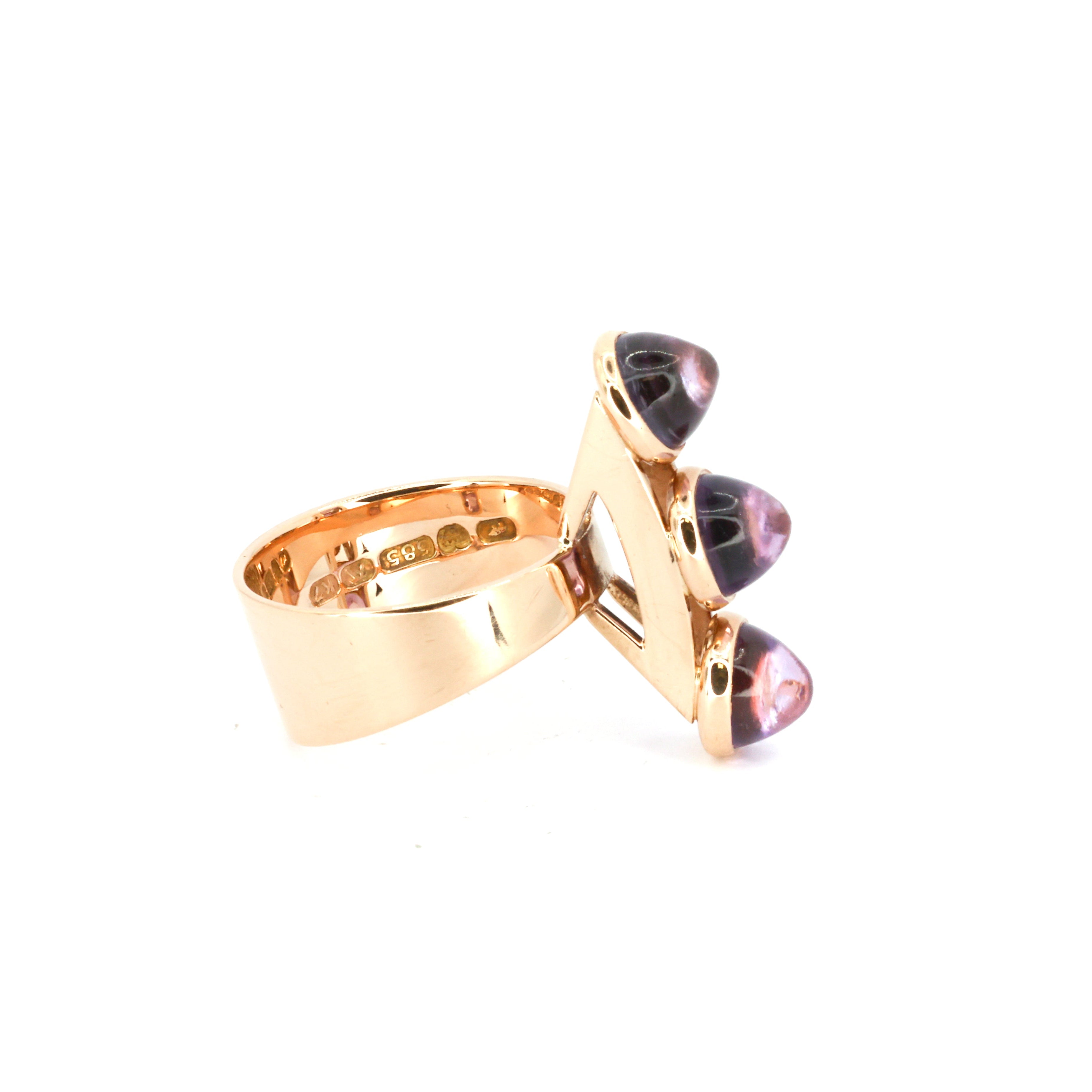 Amethyst Gold Ring