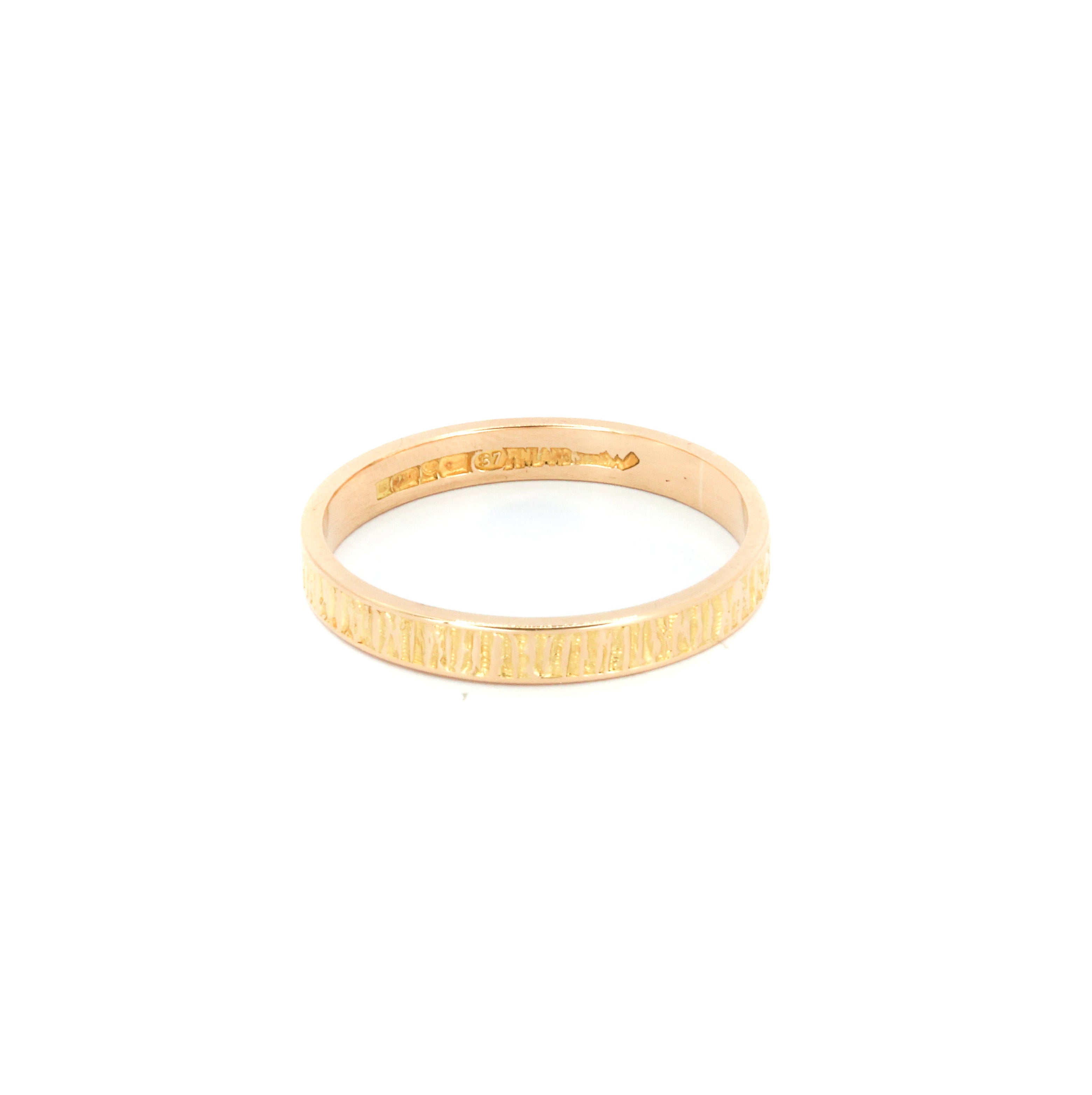 Lapponia "Lapinkihla" Gold Band Ring