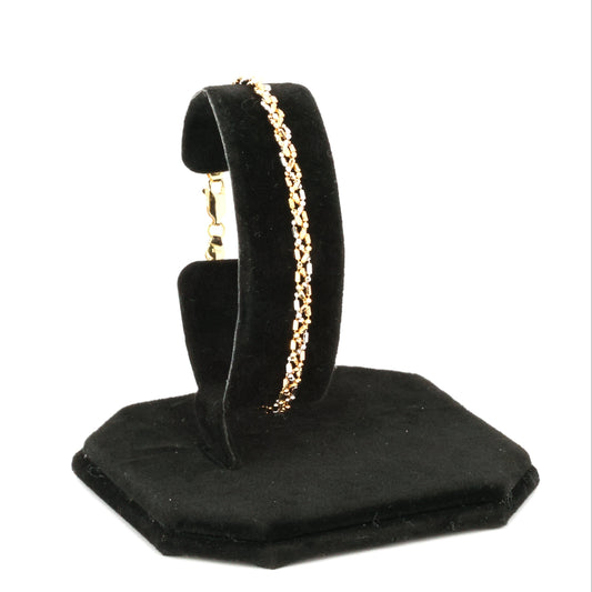 Twisted Gold Bracelet