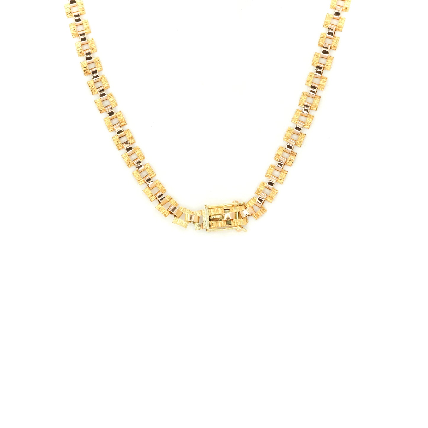 Mid Century Graduated Fringe Necklace