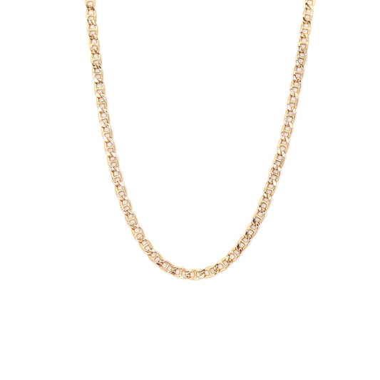 Traversing Gold Chain Necklace