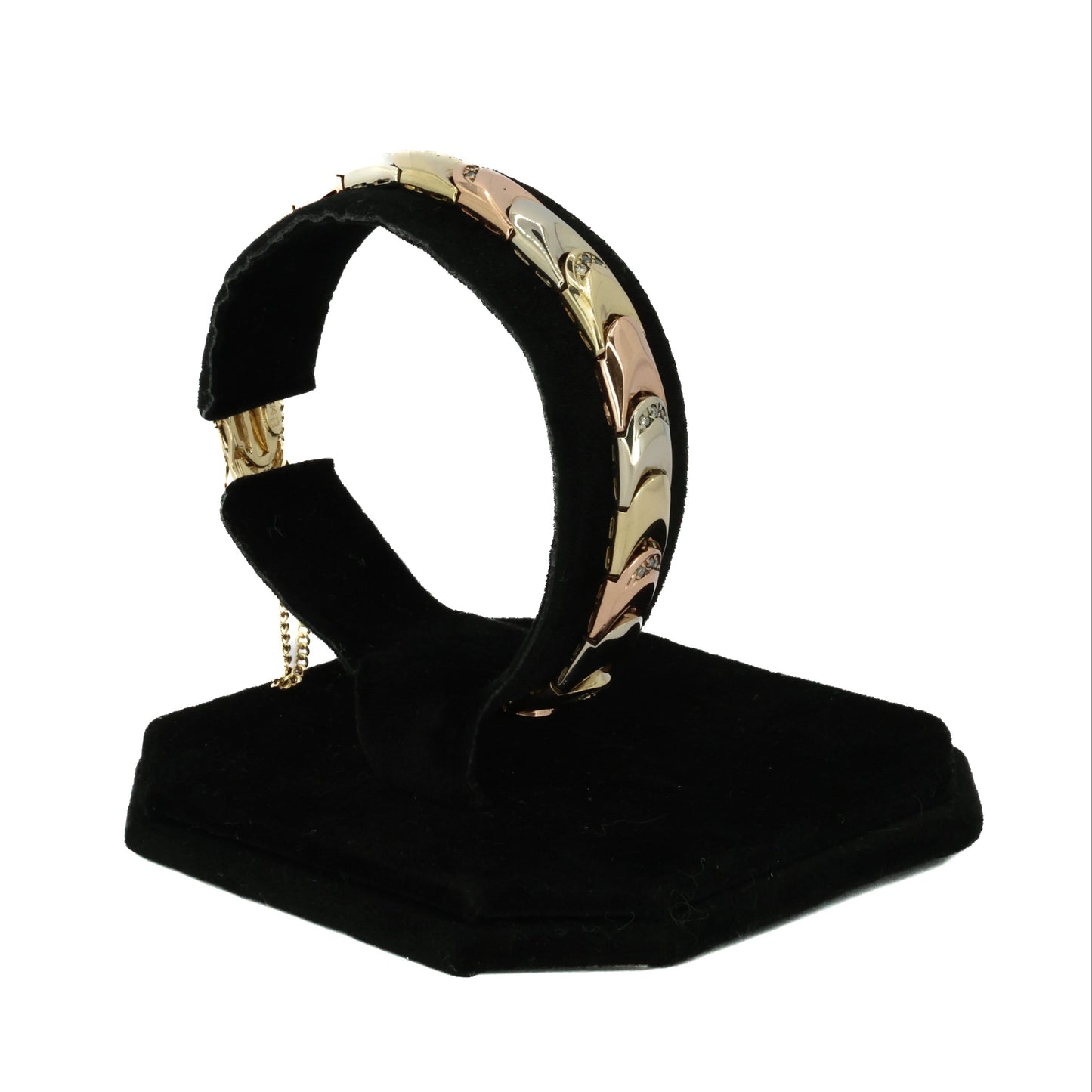 Tri-colour Gold Bracelet