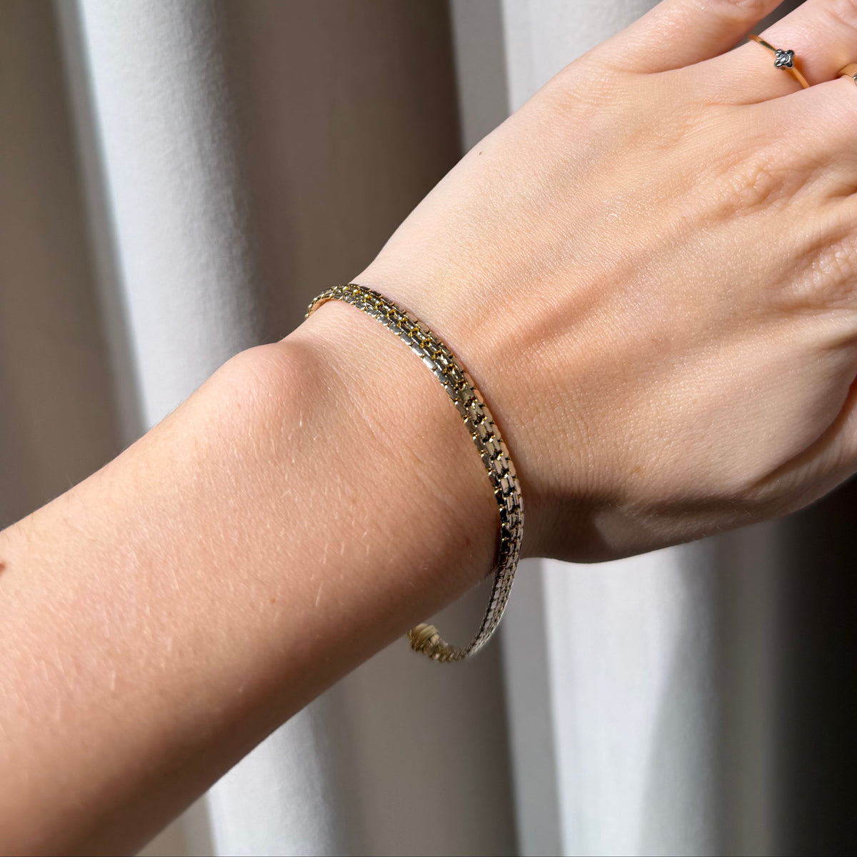 Yellow Gold Chain Bracelet