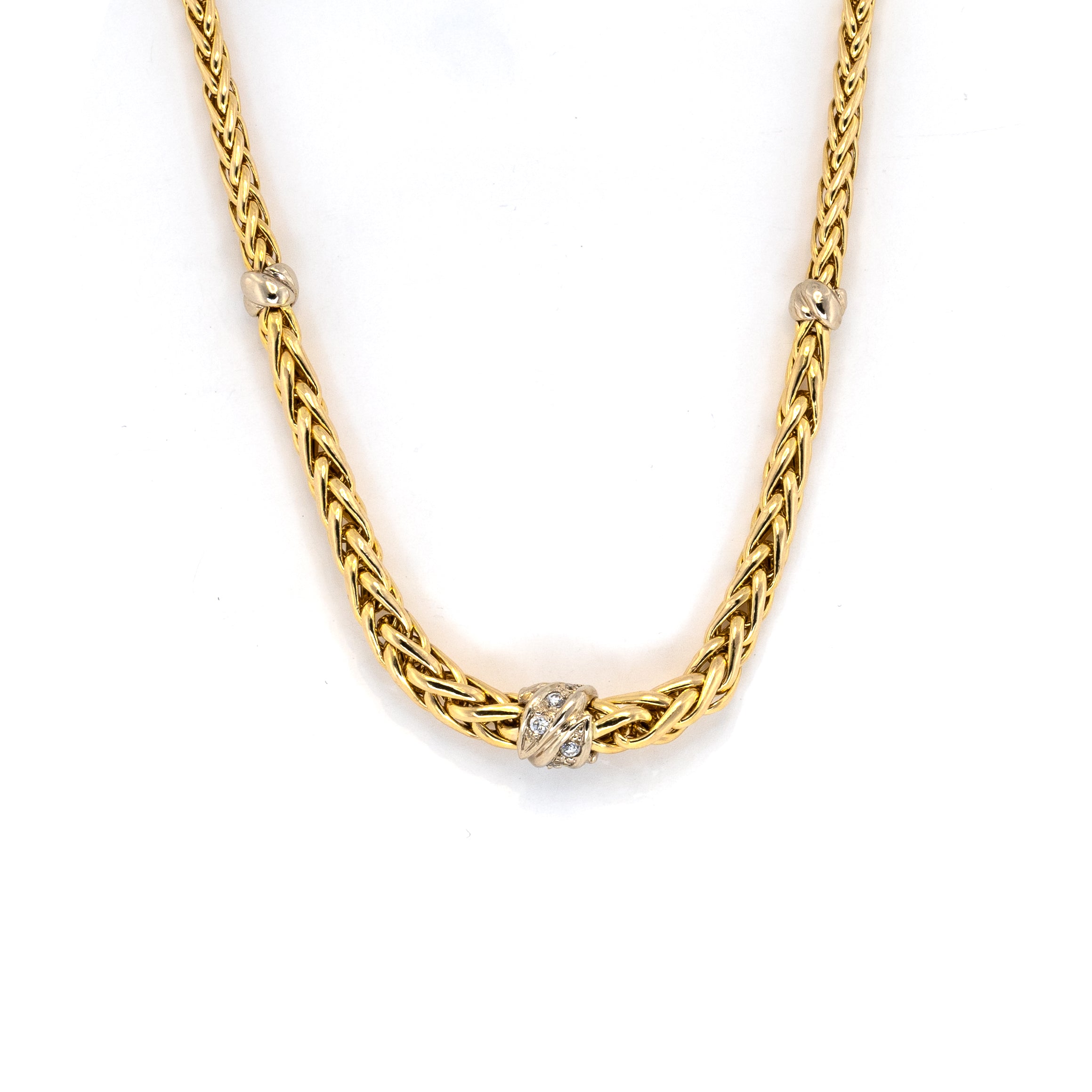 Yellow Gold Chain Necklace