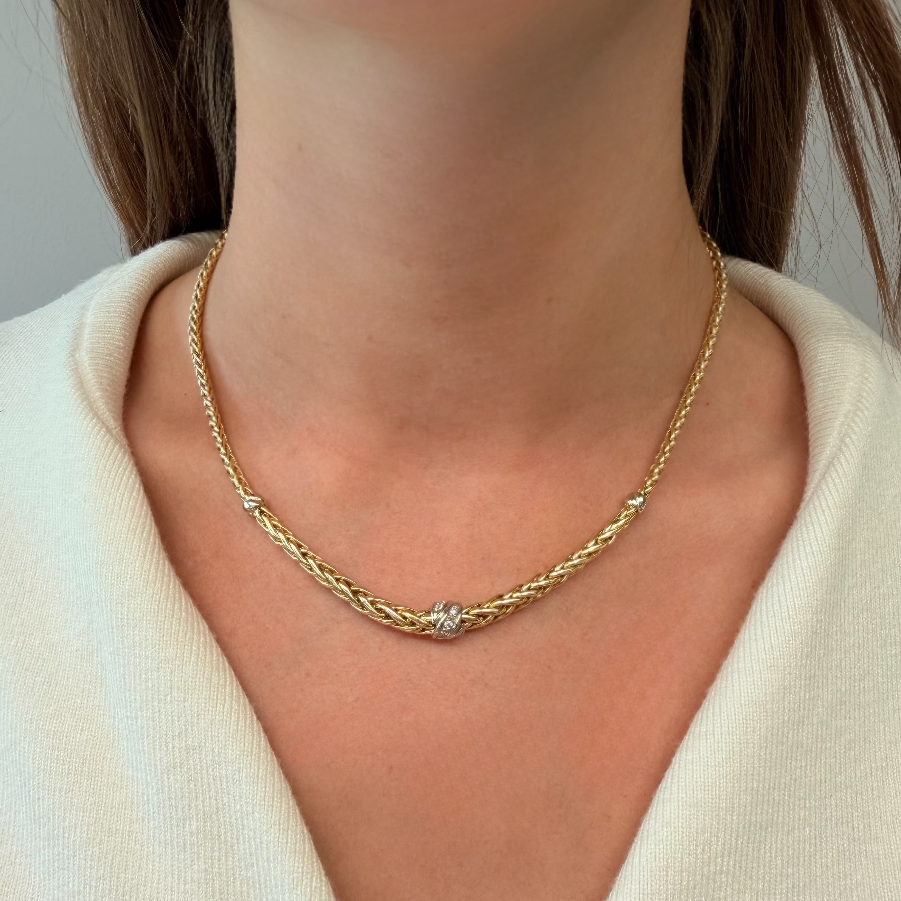 Yellow Gold Chain Necklace