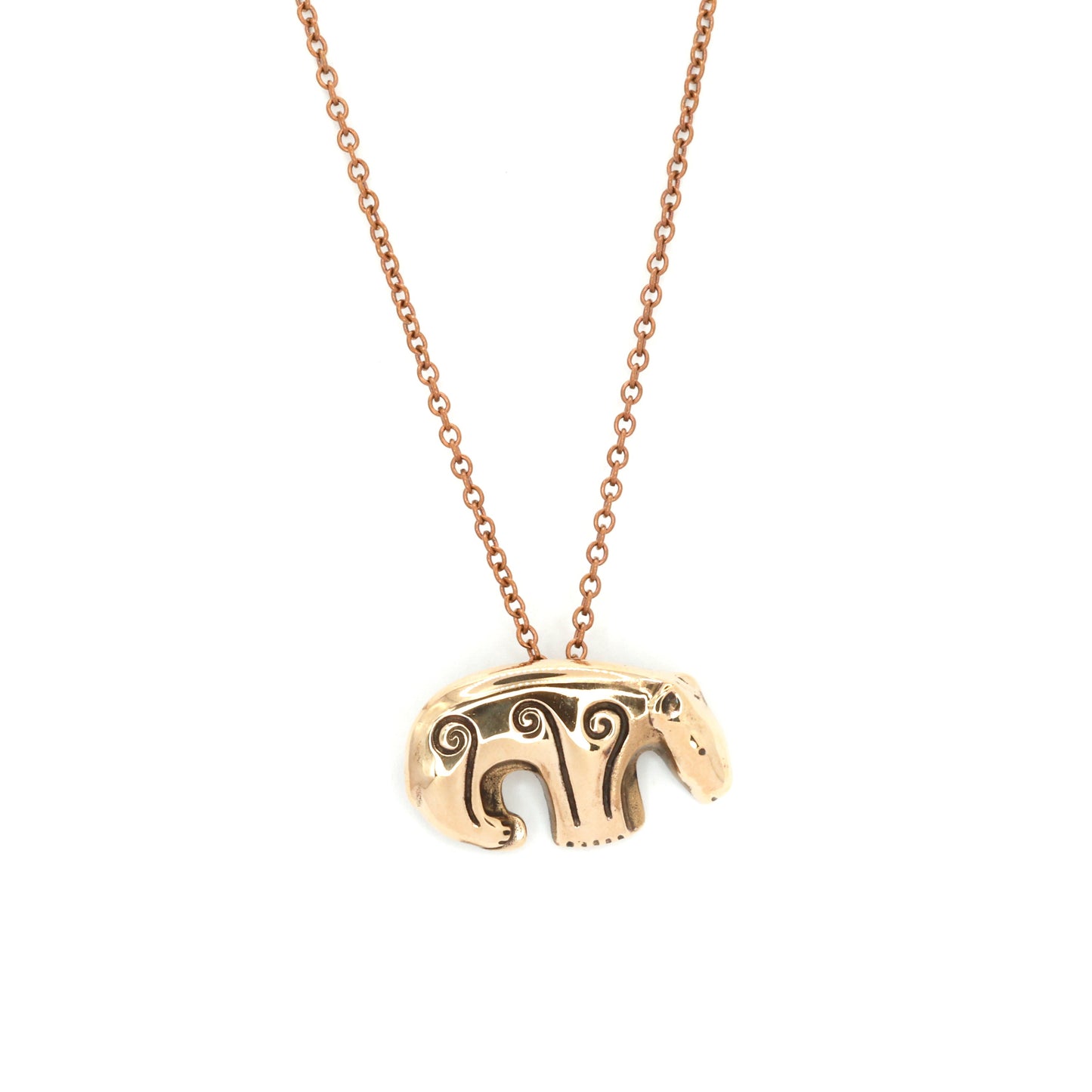 Kalevala "Bear" Pendant & Brooch Bronze