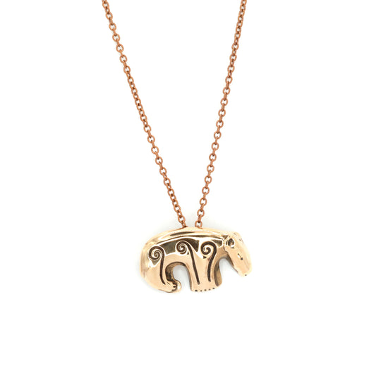 Kalevala "Bear" Pendant & Brooch Bronze