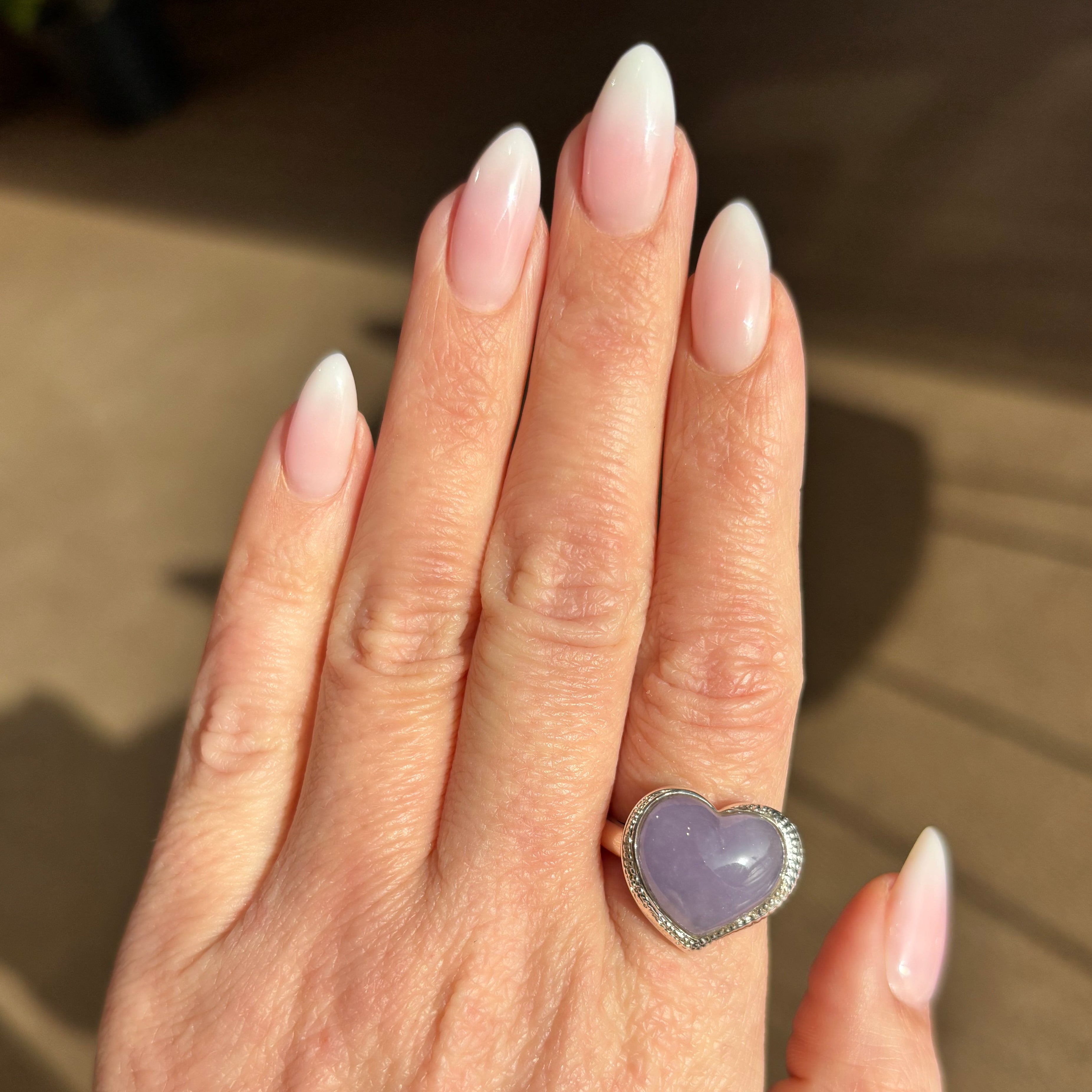 Silver Heart Ring by Karen Norup