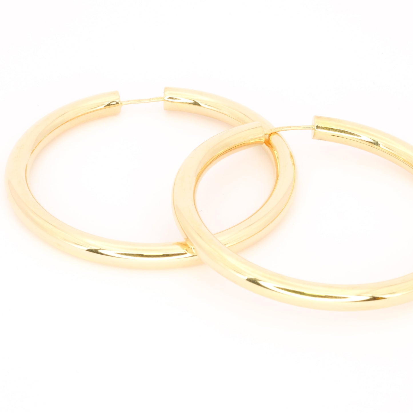Chunky Funky Gold Hoops