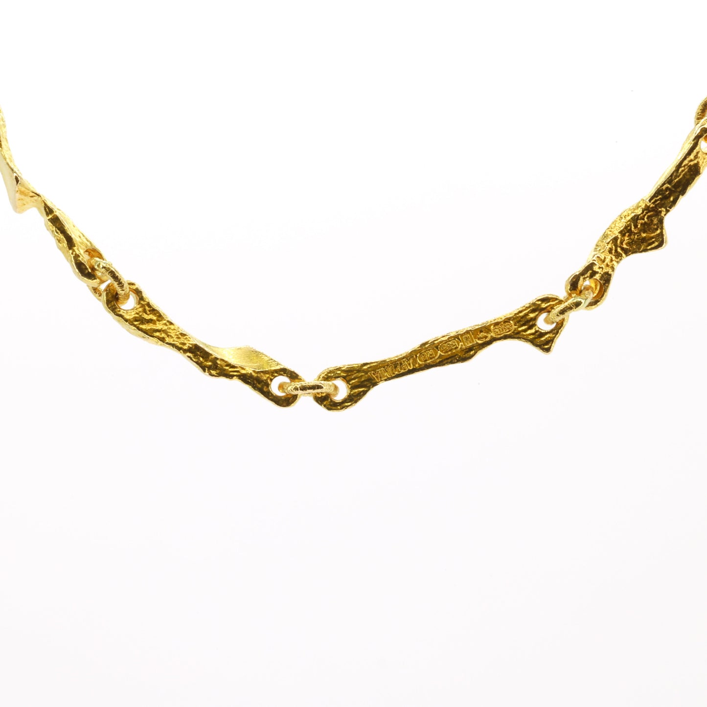 Lapponia Bar Gold Chain