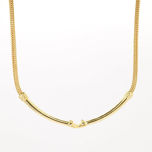 Kalevala "Hirvenpää" Gold Necklace