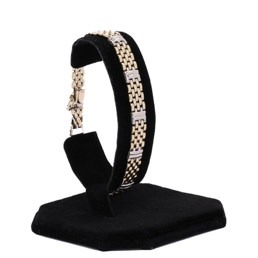 Bicolour Gold Bracelet