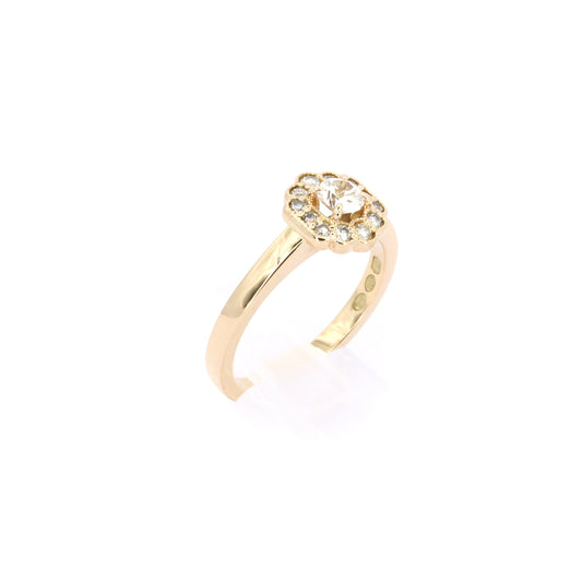 Vintage Flower Gold Adam