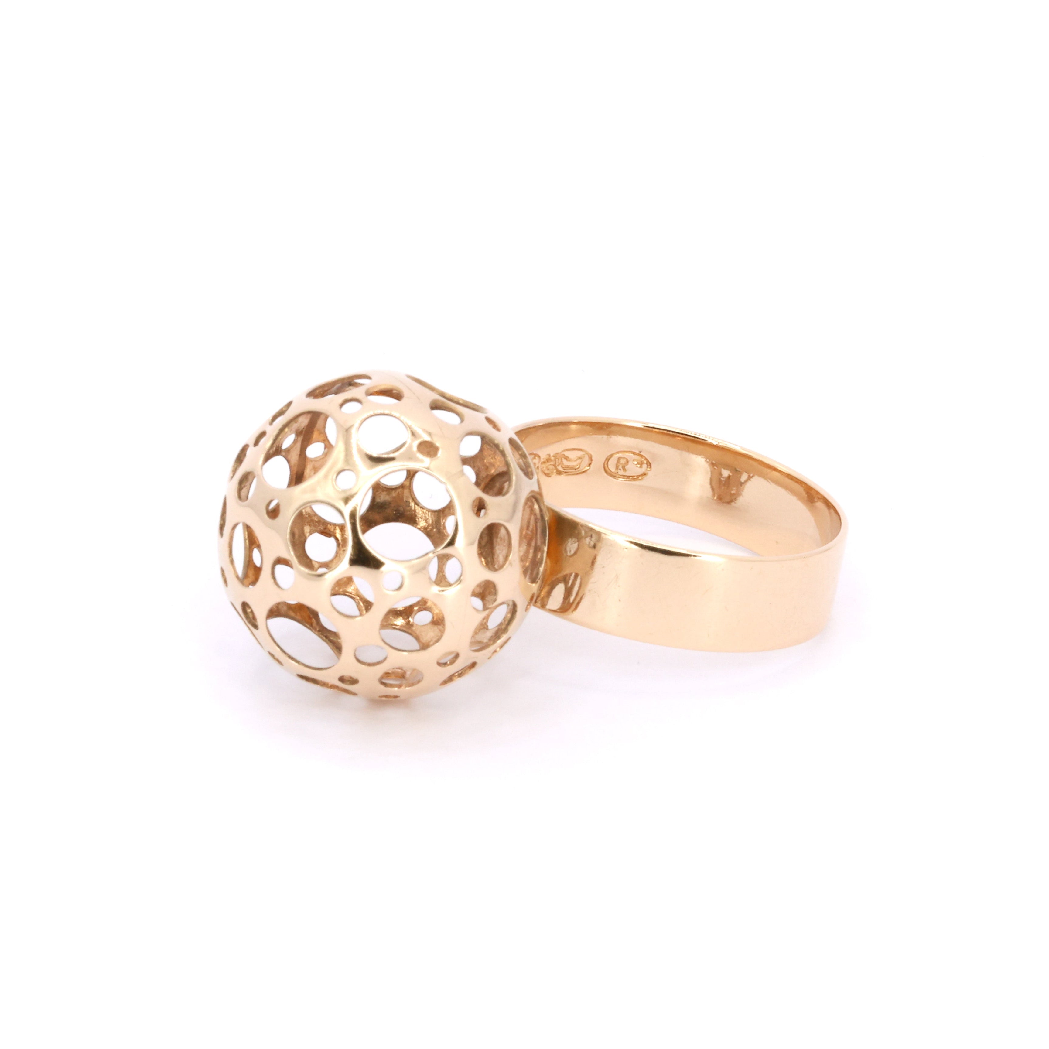Ladybird by Liisa Vitali Gold Ring