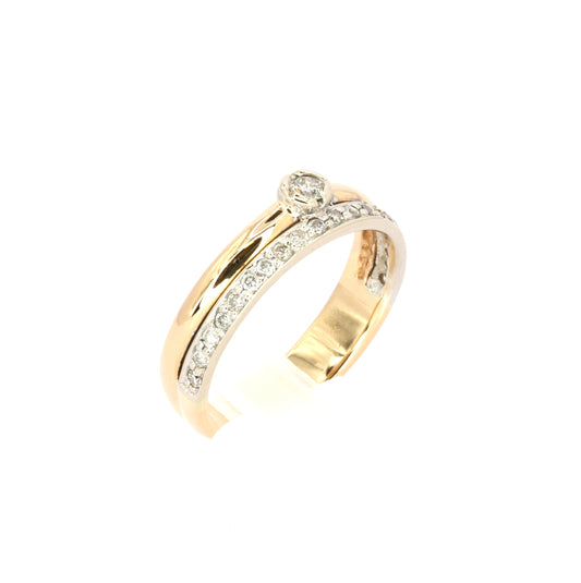 Bridal Diamond Gold Band