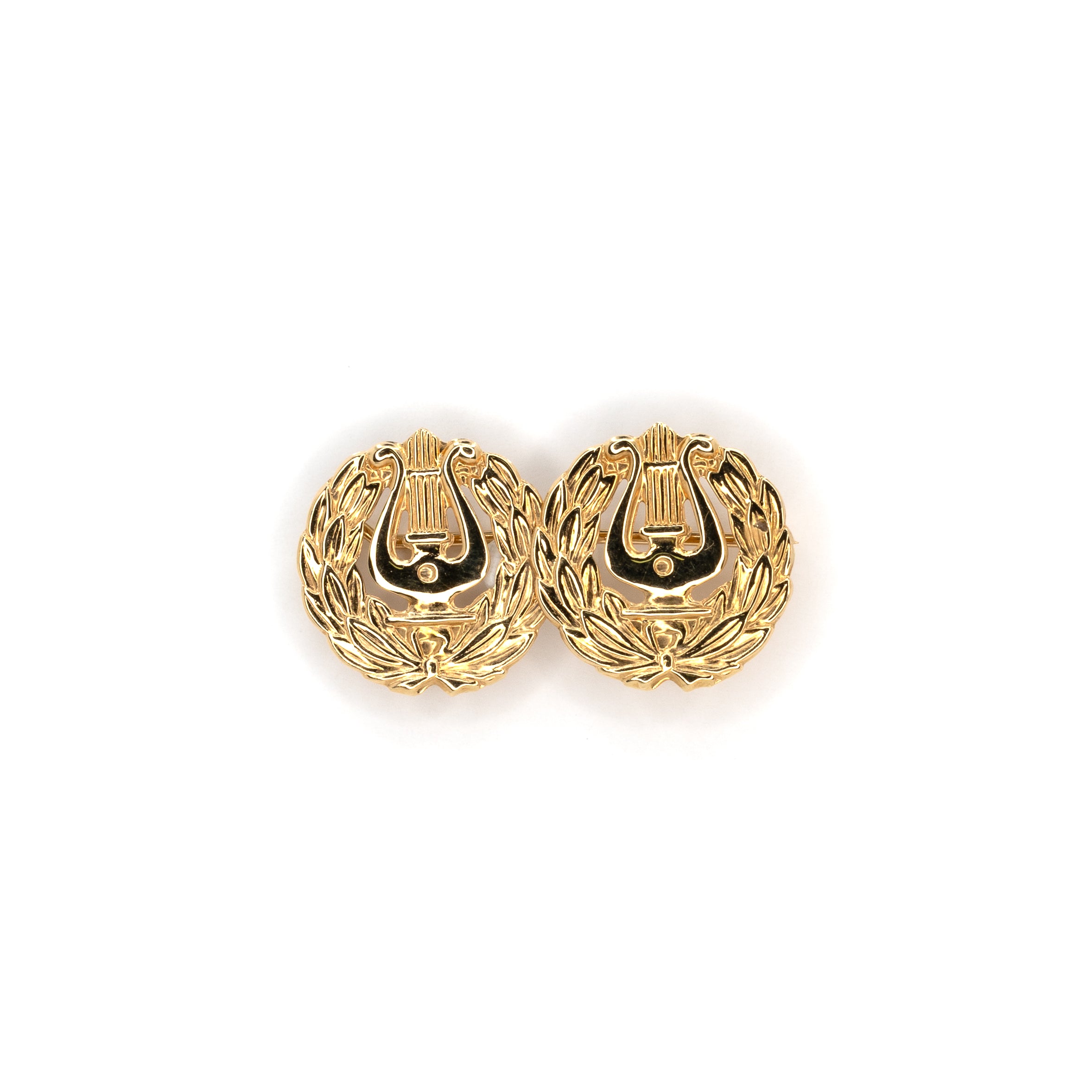 Solid Gold Double Graduation Brooch
