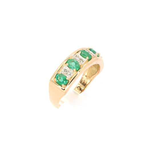 Emerald & Diamond ring
