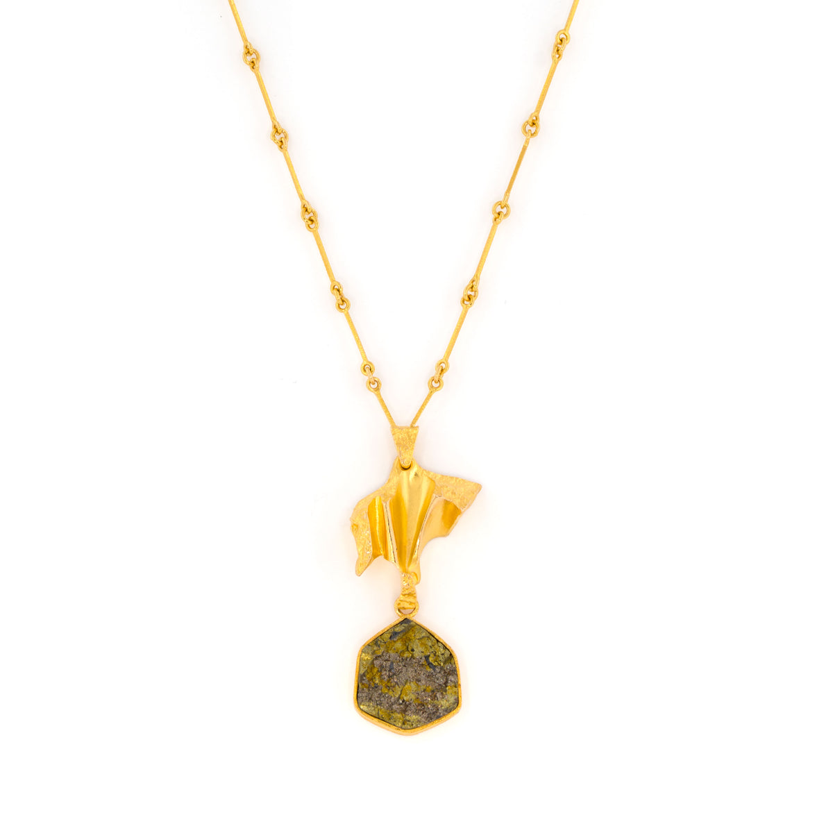 Lapponia Joiku Yellow Gold Pendant Necklace