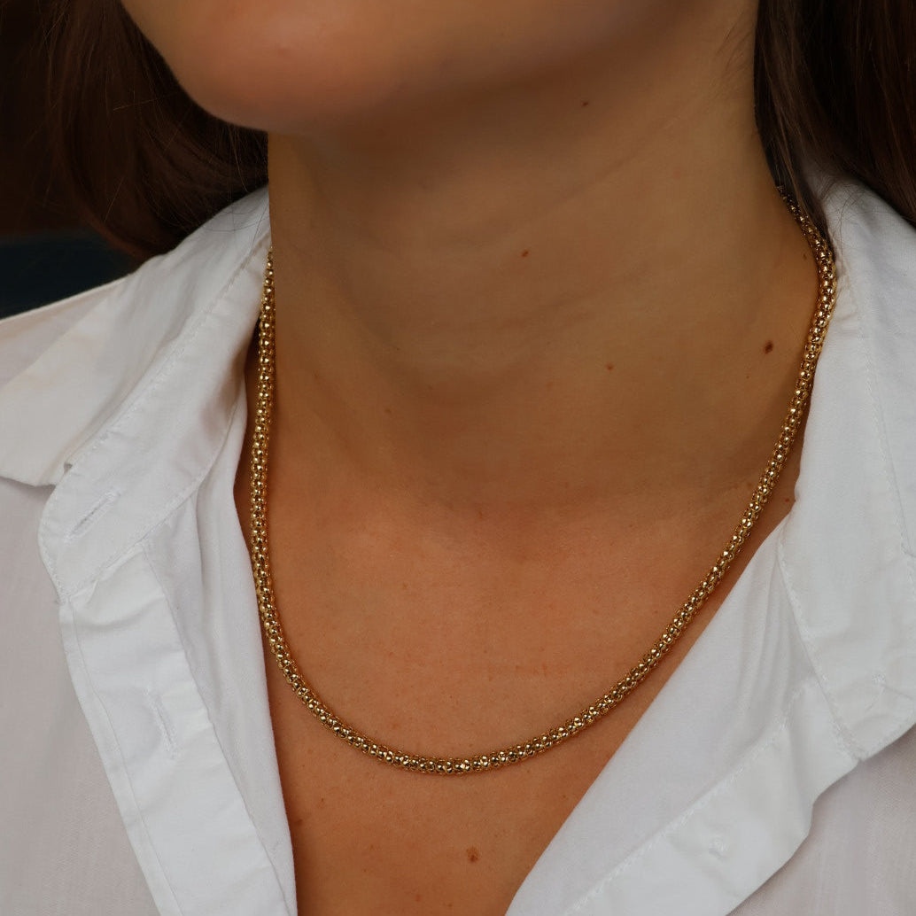 Yellow Gold Chain Necklace