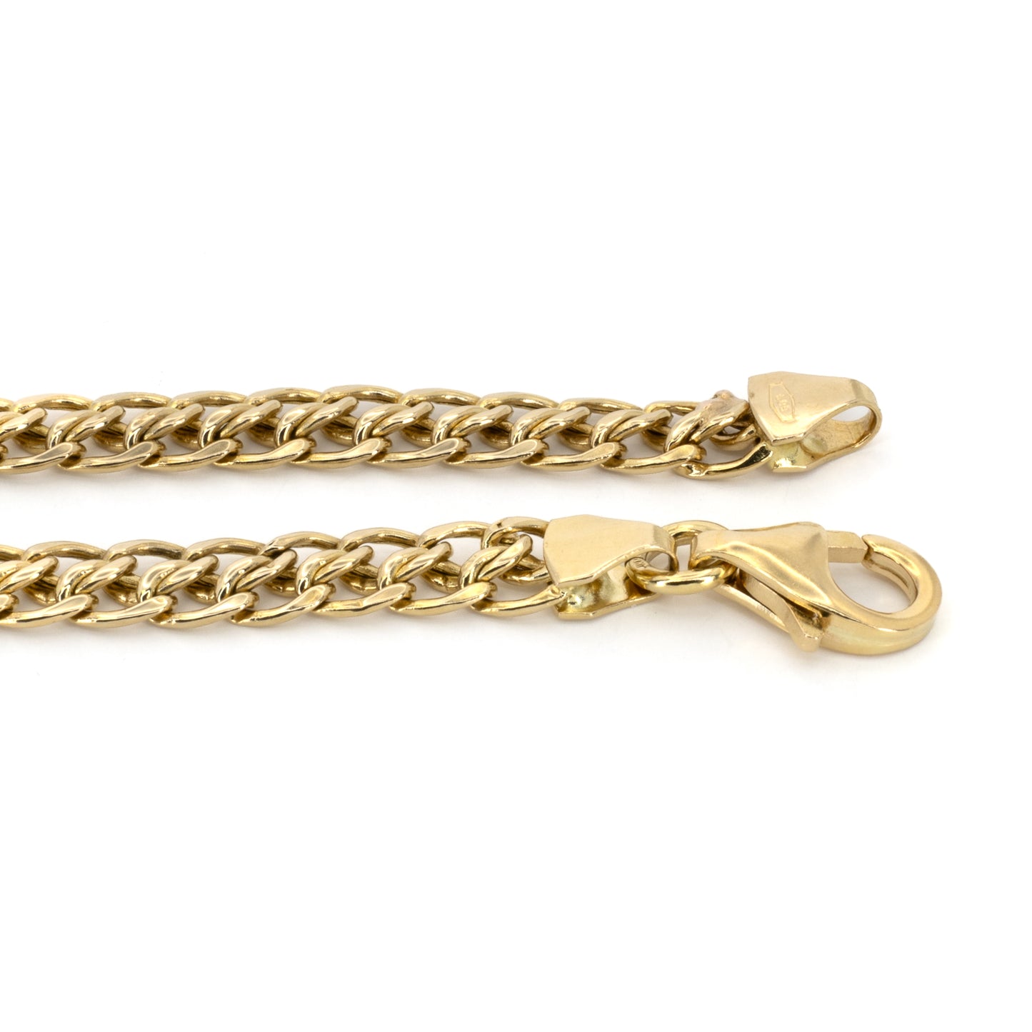 Gold Double Link Curb Chain