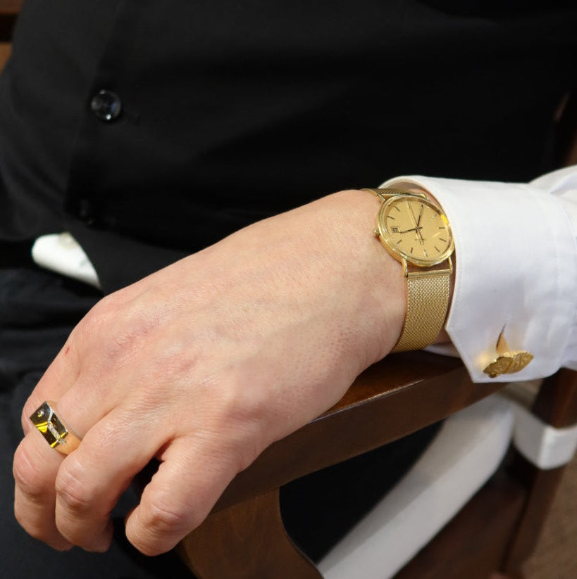 Solid Gold Vintage Omega Watch