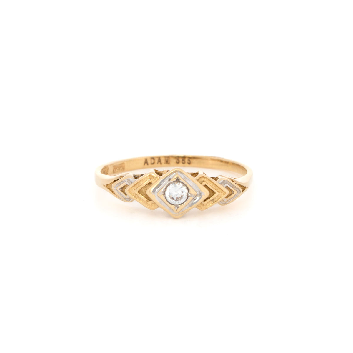 Bi Colour Gold Ring