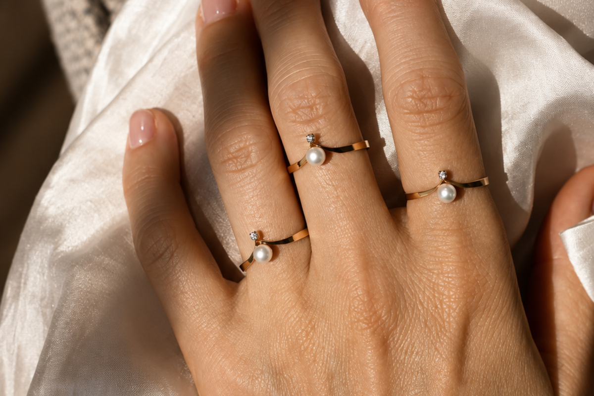 Pearl Rings