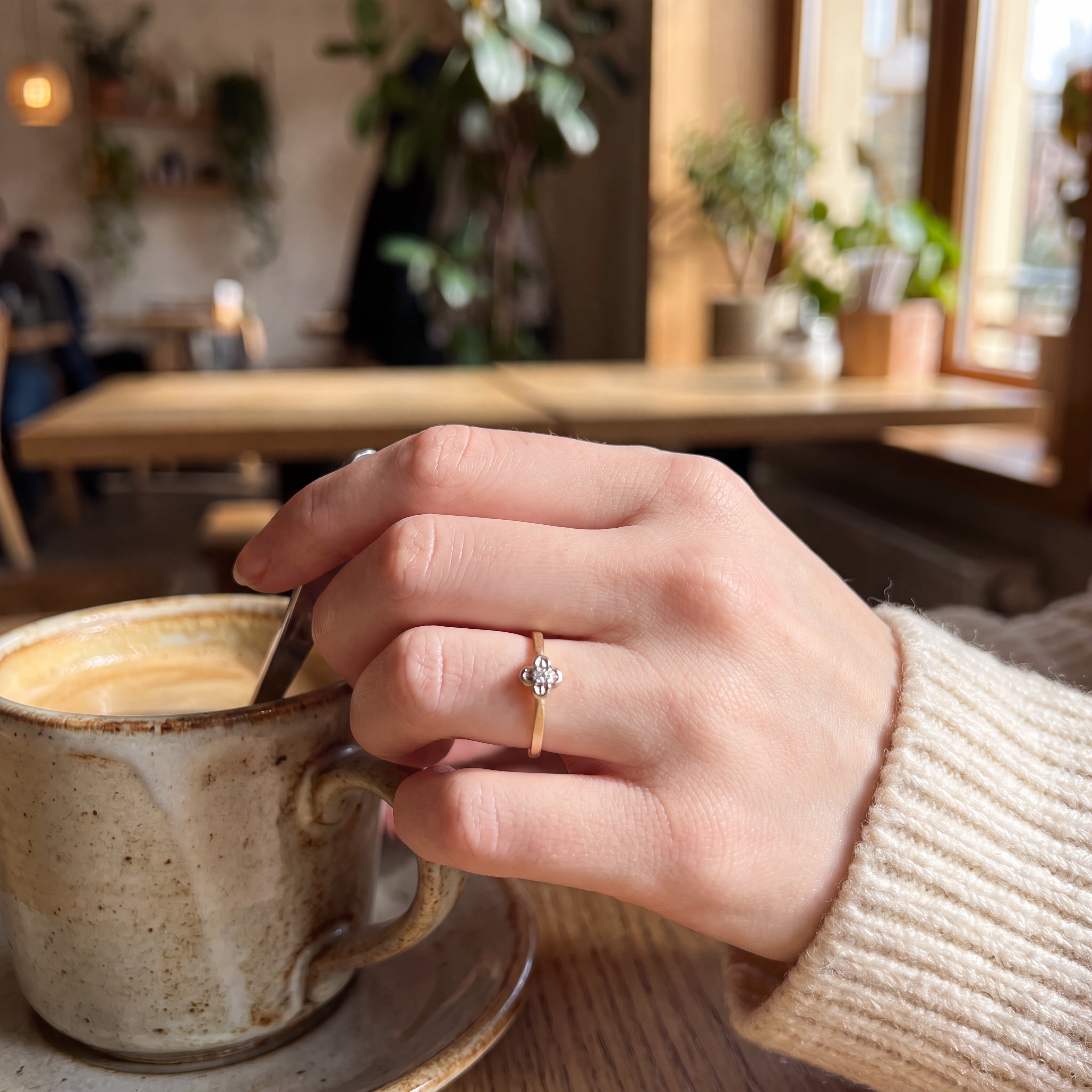 Yellow Gold Diamond Ring