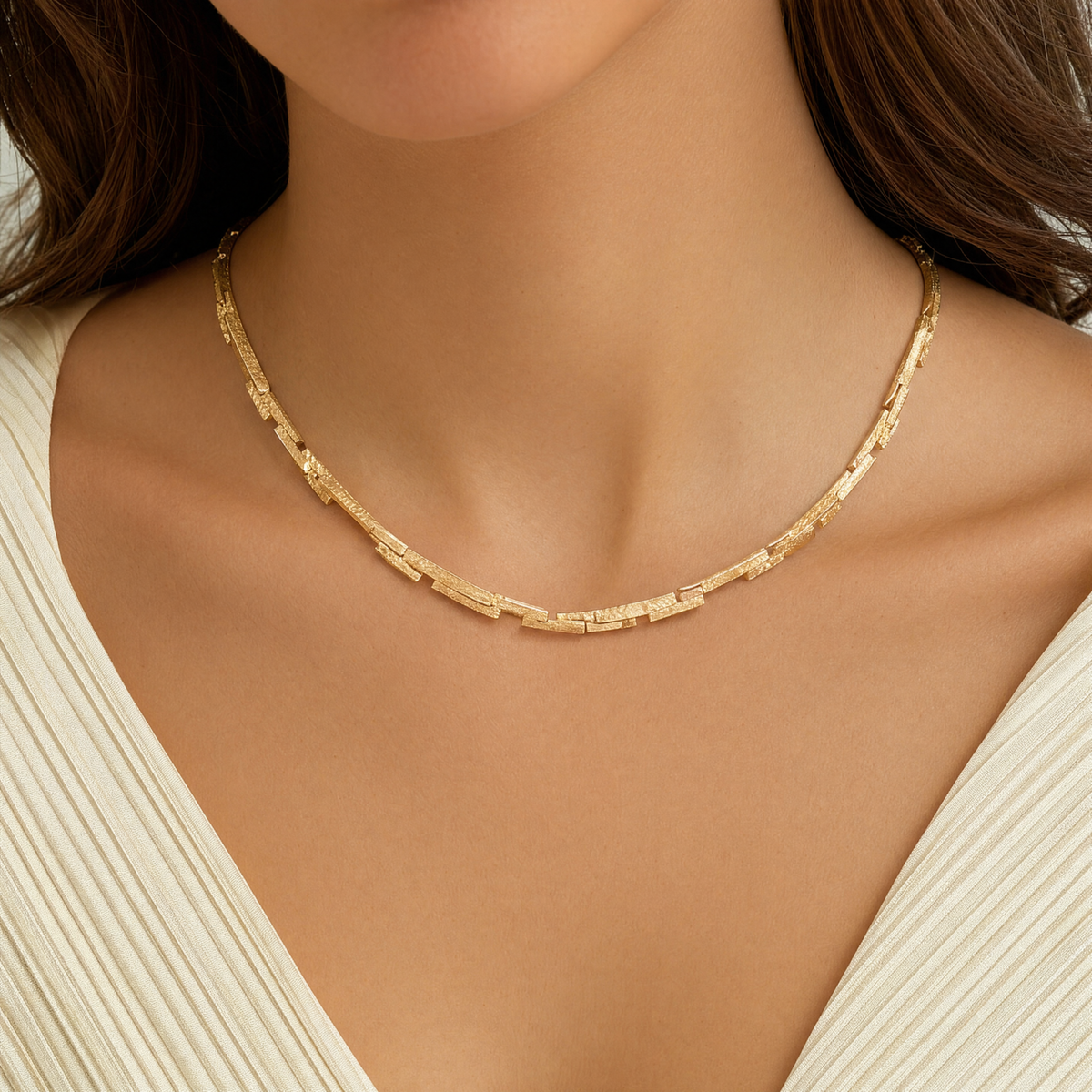 Lapponia Tunturi Yellow Gold Necklace