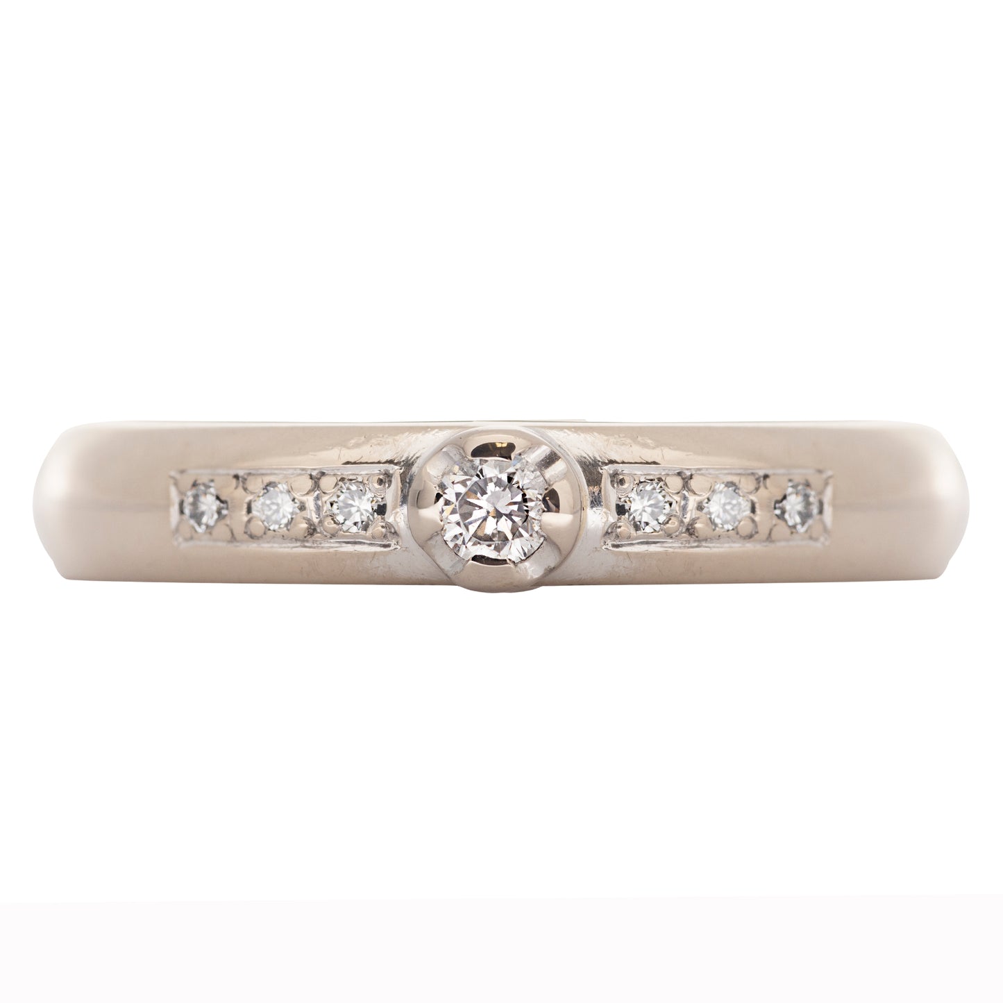 White Gold Diamond Ring