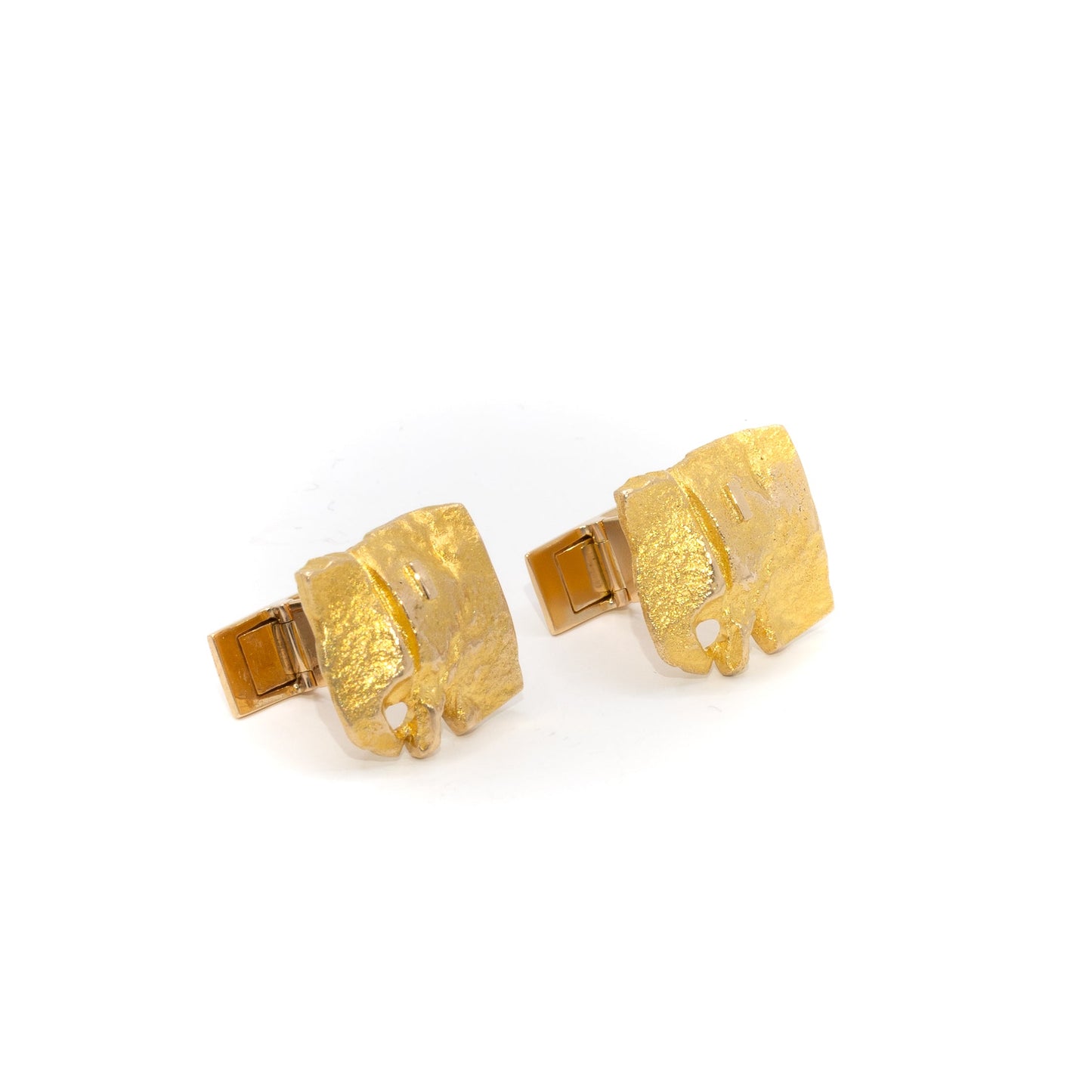 Lapponia "Norsuja" aka Elephant Solid Gold Cufflinks