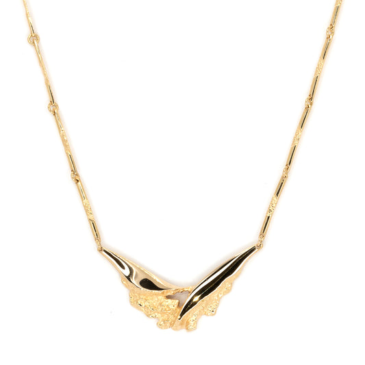 Rock Gold Necklace