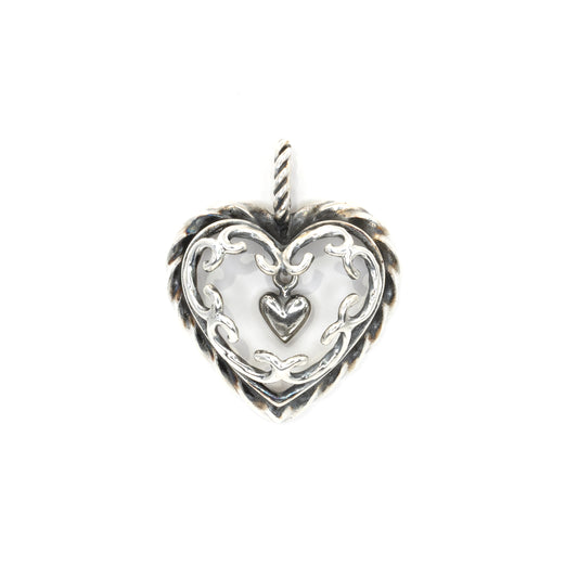 Kalevala "talon-sydän" Heart Pendant Silver