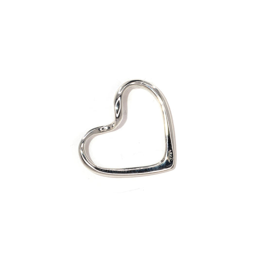 Heart Charm in Silver